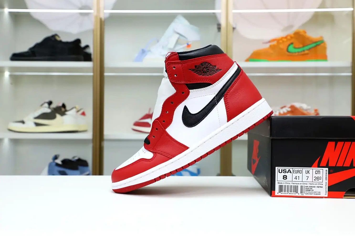 2015 HIGH 1 JORDAN OG 'CHICAGO' Kimikick AIR RETRO 0508